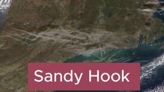 Spraying chemtrails over Sandy Hook school shooting hoax blocking evidence Through satellite imagery