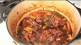 Wine Braised Oxtails