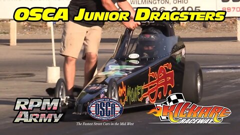 Junior Dragster Eliminations OSCA at Kil Kare Raceway
