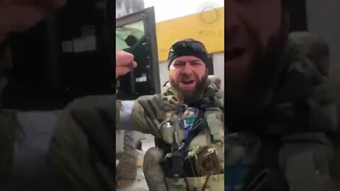 Chechen Fighters Street Fighting Azov In Mariupol