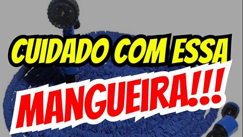 Super Mangueira Magica com Gatilho 7 Tipos de Jatos - Mangueira Mágica é Boa, Funciona, Original?