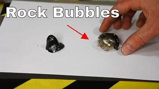 Making Rock Bubbles