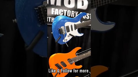 Killer Guitars 6,7, and 8 string Ormsby Guitars NAMM #shorts