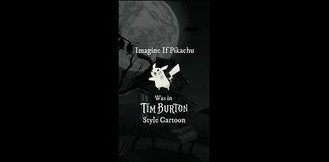 POKEMON IN TIM BURTON INSPIRED STYLE!!!???? Fan Art