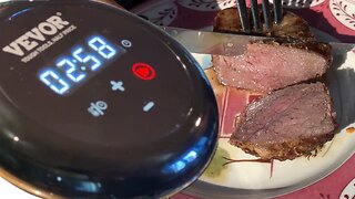 Cooking Steak Indoors Without A Mess With The Vevor Sous Vide