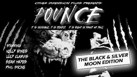 "Pounce" Black & Silver Moon Edition Trailer (2019) - Werewolf monster horror film