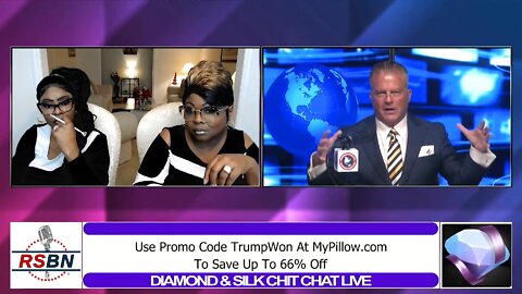 Diamond & Silk Chit Chat Live Joined by: Brannon Howse 10/6/22
