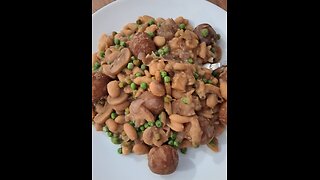 Mushroom Bean Medley - Easy Peasy Crockpot Recipe