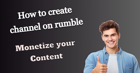 How to create account on Rumble