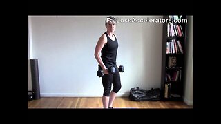 World's BEST Fat Burning Workout (using just a pair dumbbells)