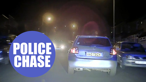 Shocking police dash-cam footage captures motorist's "nine minutes of madness"