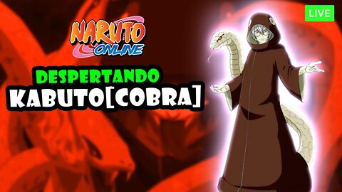 Naruto Online - Despertando Kabuto [Cobra] Vai dar bom? #narutoonline #kabutocobra #despertar
