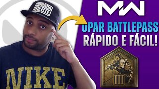 COMO GANHAR MAIS XP E UPAR O PASSE DE TEMPORADA E RANKING RÁPIDO COD MW