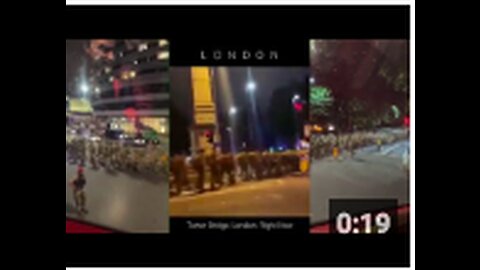 Thousands of soldiers deploying on streets of London