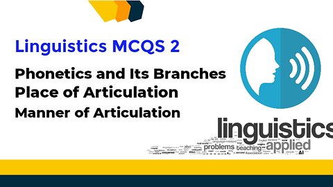 Linguistics MCQS 2 || Phonetics MCQS || Phonetics Quiz || Phonetics Branches || Phonetics Branches