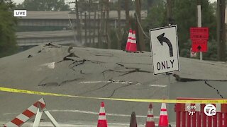 Officials still trying to determine what caused Fort Street to buckle