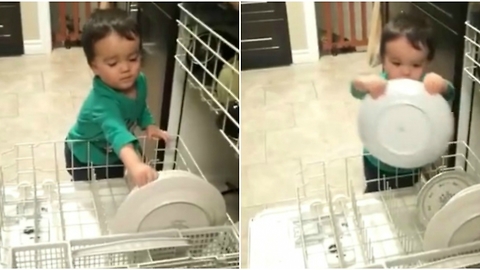 This Toddler Is Already More Helpful in the Kitchen Than Most Millennials