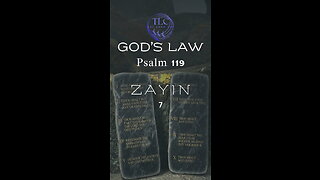 GOD'S LAW - Psalm 119 - 7 - Comfort in God's law #shorts