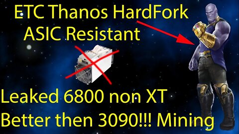 ETC Asic Resistant l 6800 Better then 3090 Leak!!!