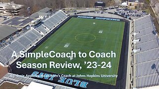 A SimpleCoach to Coach Interview w/ Craig Appleby, Head Men's Coach at Johns Hopkins