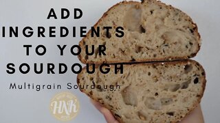 How to add ingredients to your sourdough