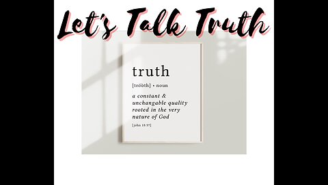 Let's Talk Truth: a chat with Pascal Najadi