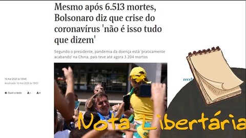 Mesmo após 6.513 mortes, Bolsonaro diz que crise do coronavírus 'não é isso tudo que dizem' | NL