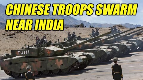 Chinese Troops Mass on Disputed Border with India