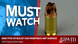 Experts Are Saying New Bullet Is The Most Effective They’ve Ever Seen. Watch It In Action Here