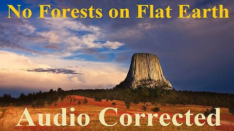 Audio Corrected - No Forests on Flat Earth - by Людин Рɣси ✅