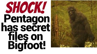 Exclusive! Pentagon has a secret Bigfoot recovery team!