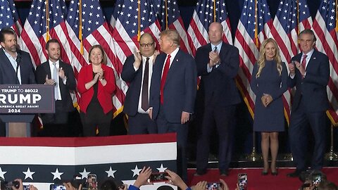 Trump celebrates Iowa win