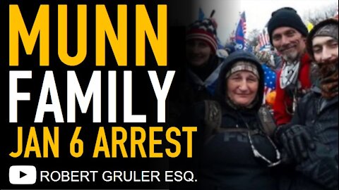Munn Family from Texas Arrested for Capitol Hill Protests