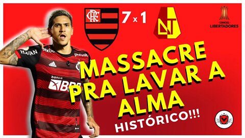 GOLEADA HISTÓROCA! Flamengo massacra o Tolima no Maracanã