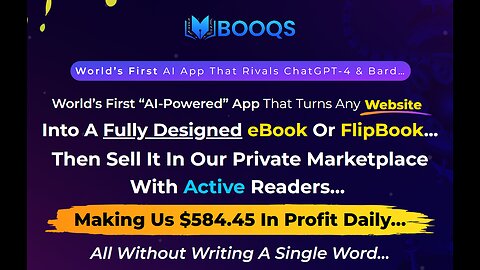 Booqs Review | Turns Article Into A Fully Designed eBook Or FlipBook