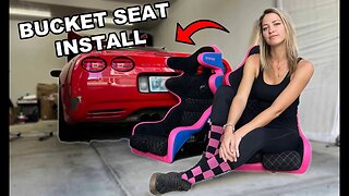 C5 Corvette Race Seat Install