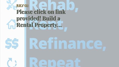 Please click on link provided! Build a Rental Property Empire: The no-nonsense book on finding...