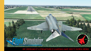 DC Designs F-4 Phantom II Landing and Shut Down Demo | MSFS | Microsoft Flight Simulator