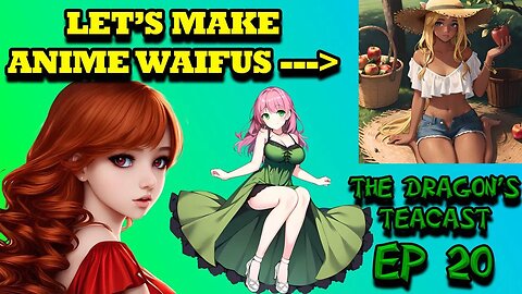 Let's Make Anime Waifus with Stable Diffusion AI! | The Dragon's Teacast Ep 20