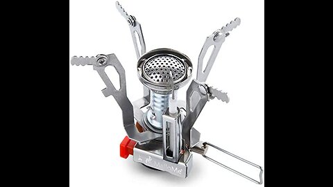G4Free Camping Stove Portable Backpacking Stove Ultralight Mini Camp Stove Windproof with Piezo...