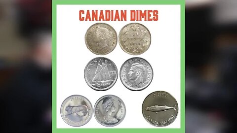 SILVER CANADIAN COINS WORTH MONEY - VALUABLE CANADIAN COINS!!
