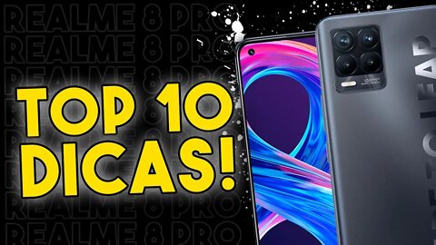 TOP 10 DICAS E TRUQUES para o Realme 8 PRO que você PRECISA SABER!