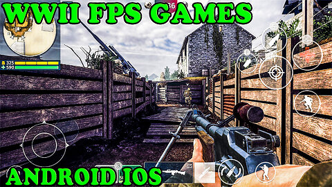 5 WW2 FPS Games On Android iOS | World War 2 | First Person Shooter