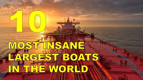 10 Most Insane Largest Boats In The World