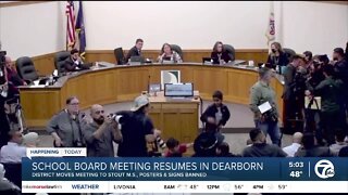 Board of education resumes in Dearborn