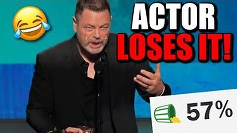 Watch This ACTOR Have ANGRY MELTDOWN On Stage - Hollywood HATES You!