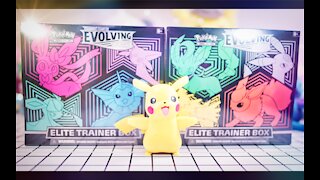 Pokemon Evolving Skies Elite Trainer Box Vs's