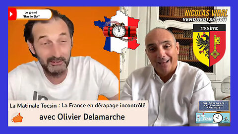 L'économiste et célèbre chroniqueur français Olivier DELAMARCHE "se casse" en Suisse ! (Hd 720)