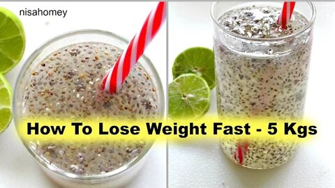 Lose body weight fast upto 5 kgs by this morning drink | Fat burning morning drink🍸