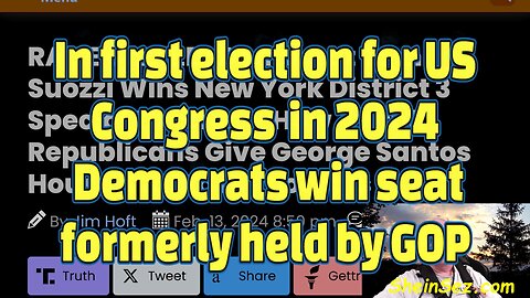 In first election for US Congress in 2024 Democrats win seat formerly held by GOP-#441